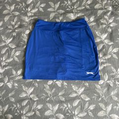 Blue tennis skirt