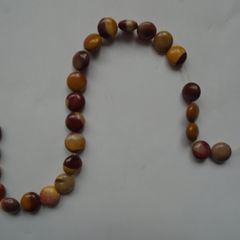 Mookaite beads, Gemstone beads, Jewellery making supplies, Craft supplies,Beads