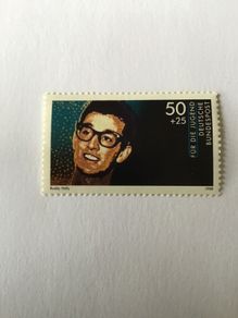 Rare Legend Postage Stamp - Buddy Holly