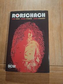 DC Comics Rorschach Hardback Graphic Novel Tom King