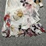 Ganni Floral Wrap Midi Skirt Sz 8UK 4US S Mesh Ruffle Bow Pastel Flowy Image 5
