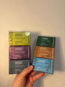 scented bar soap Acqua Aroma (set of 3)