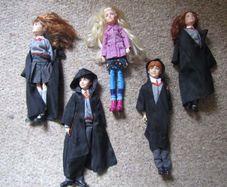 Harry Potter Dolls 5 of them