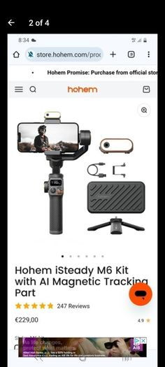 Reduced price Isteady M6