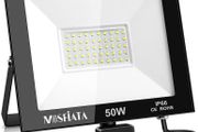 50W Security Lights with Motion Sensor LED Sensor Flood Lights, Super Bright 5500 Lumen, IP66 Waterproof Perfect for Garage, Garden,Yard, Patio and Forecourt