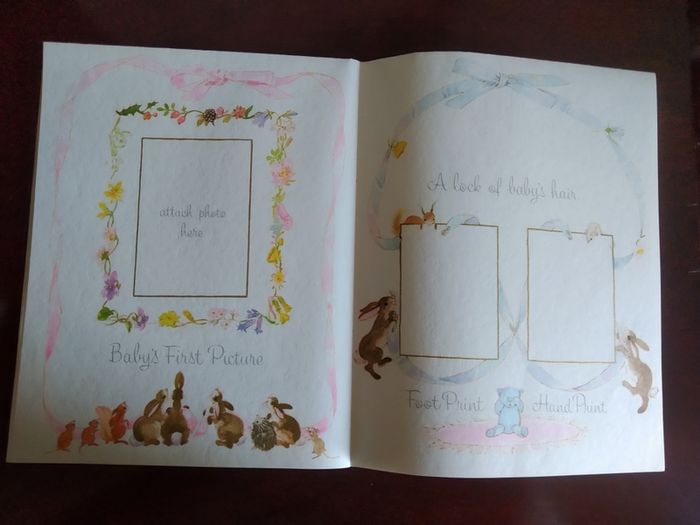 Collectible Vintage Hallmark Baby Record Book