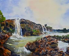 India watercolour