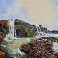 India watercolour