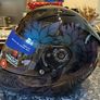 Motorbike helmet (size small) Image 3
