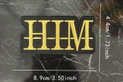 Him Embroidered Patch