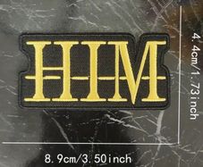 Him Embroidered Patch