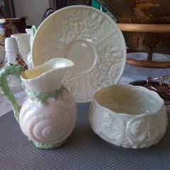 Belleek Sugar & Creamer