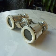 Antique J. Lizars Liverpool Mother of Pearl Opera Glasses