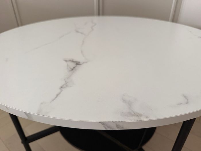 New Faux Marble Coffee Table