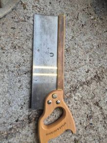 Brass backed tenon saw 12 inch