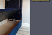 bed frame and headboard