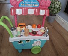 Leapfrog interactive ice-cream cart