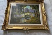 Oil on canvas painting signrd and dated 1988 by Tom MCASSEY is an artist born in the 20th century.