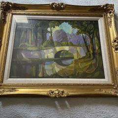 Oil on canvas painting signrd and dated 1988 by Tom MCASSEY is an artist born in the 20th century.