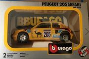 Peugeot 205 Safari Burago Scale 1/24