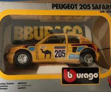 Peugeot 205 Safari Burago Scale 1/24