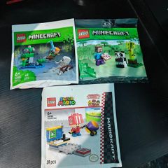 Minecraft & Mario Lego Brand New