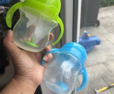 2 never use munchkin bottle with straw