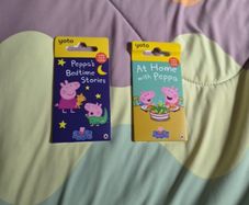 Yoto cards Peppa's bedtime & At home with Peppa