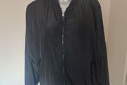 Atmosphere black ladies bomber jacket  size UK18/20 EU46/48 Postage included