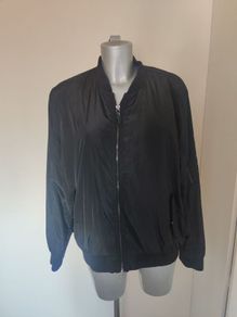 Atmosphere black ladies bomber jacket  size UK18/20 EU46/48 Postage included