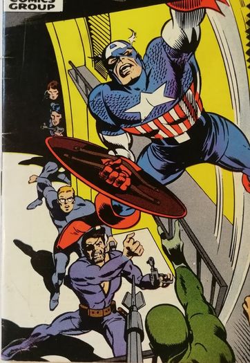 Captain America Vol 1 #123 1st Suprema Appearance Bronze Age (1970)