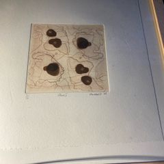 print Limited Edition signed and numbered 3/10 Flux 1 by Mairead D