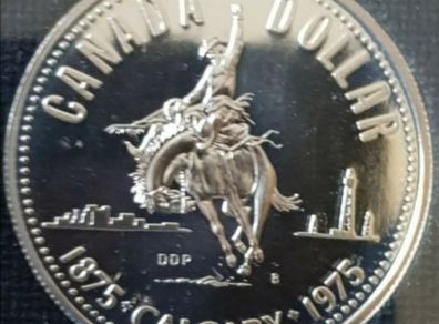 Silver Dollar 1975 Canadian Proof Coin Set