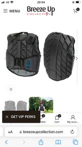 Horse riding back protector