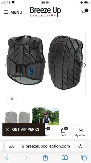 Horse riding back protector