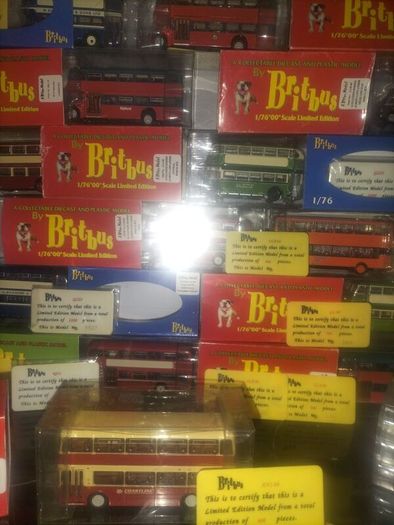 Selling My Britbus busses All Limited Edition Low Numbers some models just 600 made
