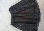 Gap Girls Black Sparkly Skirt Age 12