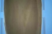 River Island Mustard Suede Skirt