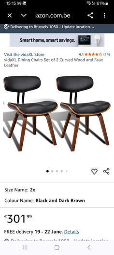 Lovely Eames Style dining chairs