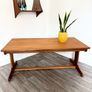 Vintage Retro Mid Century Teak Coffee Table Image 2