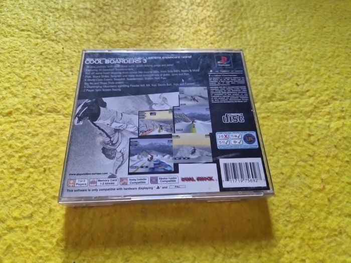 Cool boarders 3 PlayStation1 ps1 PlayStation2 ps2 games Original