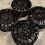 18 20" Inch MS Alloy wheels Ford Transit Custom Van centre bore 65.1 5x160 Black Image 4