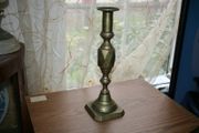 Antique Brass Candle Holder