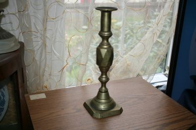 Antique Brass Candle Holder