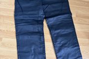 Massimo Dutti Coated Straight Leg Jeans New with Tags UK16