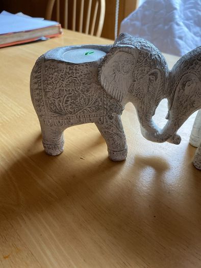 Candle Holder - Elephant design