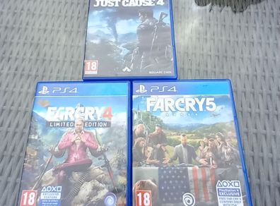 3 x PlayStation 4 games, see pics, great condition, D18 post 7e