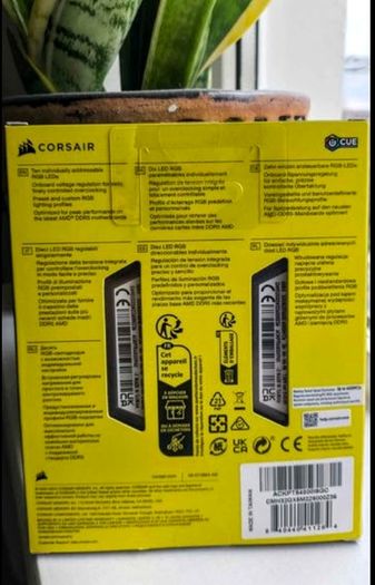 Brand New RAM Corsair Vengeance RGB 32GB DDR5 6000mhz Cl36 Xmp Expo