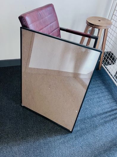 Big metal frame