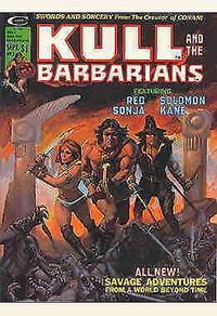 Kull And The Barbarians #3, Red Sonja (1975) Marvel Comics Magazine
